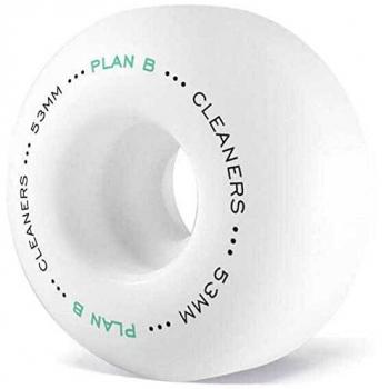 Ruedas Plan B Cleanups 53mm 102A con estampado, Pack de rodamientos incluidos, para patinete, adultos unisex, multicolor, talla única