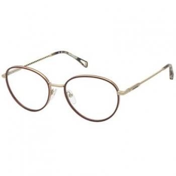 Zadig & Voltaire Unisex Shiny Rose Gold Sunglasses 52MM
