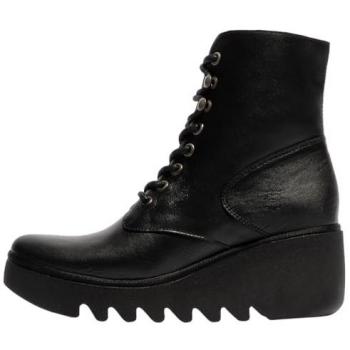 Fly London Women's Birr Wedge Ankle Boots - Black