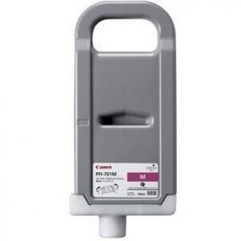 Cartucho de tinta original Canon PFI-701M Magenta 700ml