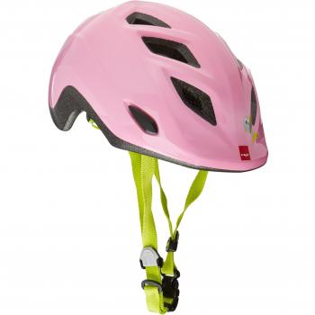 MET Kinderhelm 'Elfo & Genio' - In-Mold Konstruktion - Safe-T E-Twist 2 Drehverschlusssystem mit LED-Rücklicht - Bimbi Secure