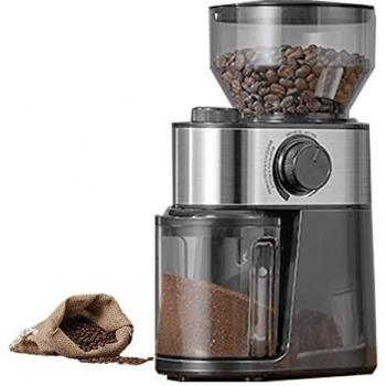Molinillos de Cafe Electricos, 200W Molinillo de Cafe Eléctrico con Sistema de Molienda de Un Solo Toque, 14 Tazas y 250g Capacidad, Espesor Controlable.