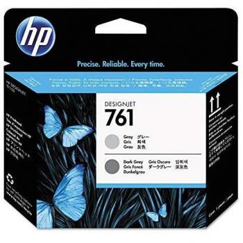 HP Cabezal de impresión DesignJet 761 Gris/Gris Oscuro - Cabezal de Impresora