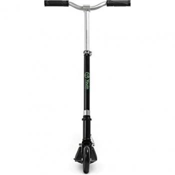 Patinete eléctrico, Youin You-Go S, plegable, autonomía hasta 8 kilómetros, ruedas antipinchazos, carga máxima 50 kilos, color negro