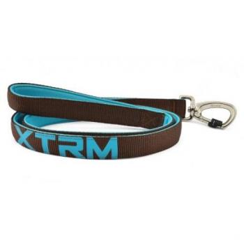 Correa X-trm Neon Flash Marrón de Alta Resistencia para Perros con Cierre de Acero Inoxidable y Neopreno - Envío Gratis