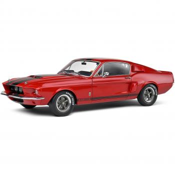 1:18 Scale Shelby GT500 Burgundy Red 1967 Model Car