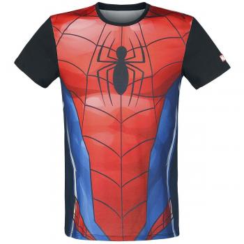 Spider-Man Cosplay Camiseta Multicolor L