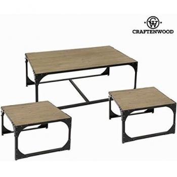 Set 3 tavoli toronto - Thunder Collezione by Craften Wood
