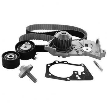 Airtex WPK164102 Bomba de Agua y Kit Correa Distribución, 1