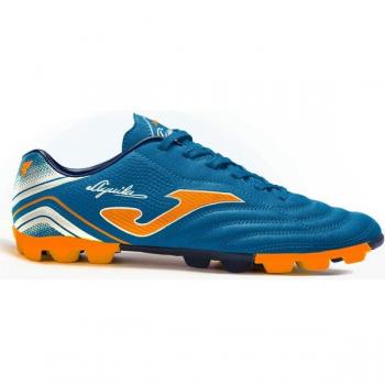 Joma Toledo Jr 2204 HG Zapatillas de Fútbol para Niño color azul con características de tacos para césped duro
