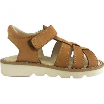 Sandalias de Niño Críos SN-110 Cuero Marrón
