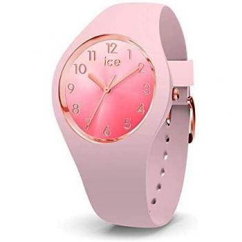 ICE-WATCH ICE Sunset Pink - Reloj Rosa para Mujer con Correa de Silicona, 015747
