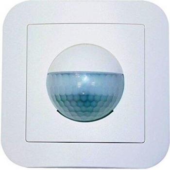 Detector de movimiento y sonido Indoor 180-R con marco