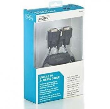 DIGITUS USB 2.0 ZU 2X RS232-KABEL