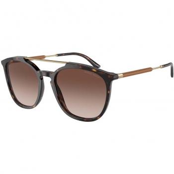 Giorgio Armani AR8198 Tortoiseshell Men's Sunglasses 54mm Acetate Square