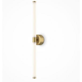 Aplique de Pared LED Moderno Axis Dorado 2x8W 3000K 1400lm