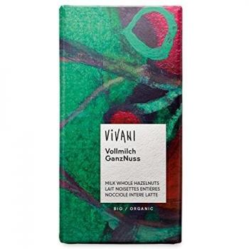 Vivani Organic Milk Chocolate with Hazelnuts 100 g