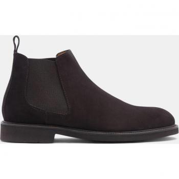 Botines Lottusse de hombre de piel color marrón oscuro