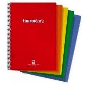 PACK 8 BLOC Fº 80H 90GR CUADR.46 TAUROPLASTIC POLIPROPILENO