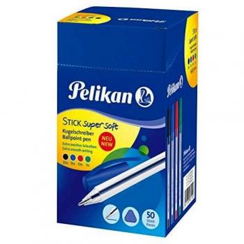 Bolígrafo Pelikan K86S Super Soft colores surtidos 50 uds