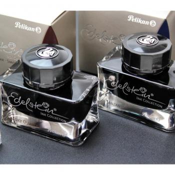 Pelikan Edelstein 300247 - Botella de Tinta 50 ml, smoky quartz