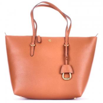 Ralph Lauren Stylish Shoulder Bag for Everyday Use, Brown, Female, Size: ONE SIZE