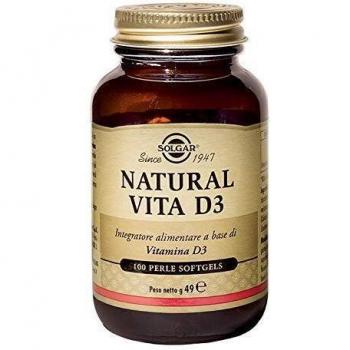 Solgar Vitamin D3 400 IU 100 Capsules