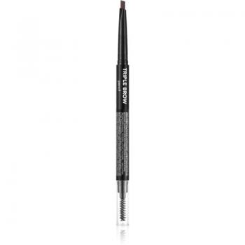Flormar Triple Brow Pencil 3-in-1 Eyebrow Pencil Shade 002 Auburn 0.75 g