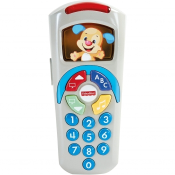 Fisher-Price Perrito Mando a Distancia, Juguete Electrónico para Bebés de +6 Meses