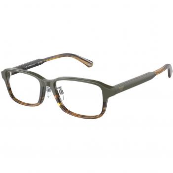 Emporio Armani EA3215D Asian Fit 5571 Men's Eyeglasses Tortoiseshell Size 56 (Frame Only) - Blue Light Block Available