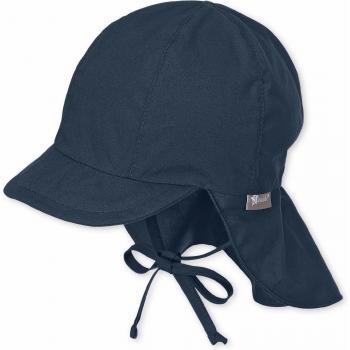 Gorra con Protección de Cuello para Niños Azul Marino 45 cm