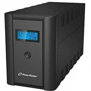 PowerWalker VI 1200 LCD/FR Sistema de Alimentación Ininterrumpida (UPS) Línea Interactiva 1,2 kVA 600 W 4 Salidas AC