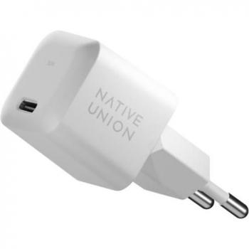 Cargador de Pared Rápido USB-C 30W GaN PD Portátil Blanco