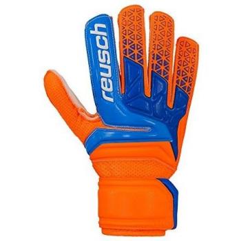 Reusch Guantes Portero niños Prisma SD Easy Fit Junior, Color Blau/Orange
