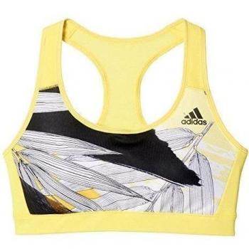 adidas Performance - Sujetador Deportivo - para Mujer Amarillo Amarillo/Negro Talla:XXS - C