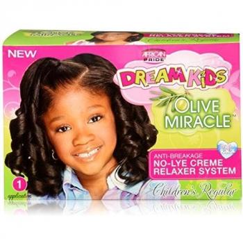 African Pride Dream Kids olivo Miracle No de lye Relaxer Regular