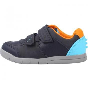 Zapatillas Deportivas para Niño Marca Clarks Modelo Rex Quest T Color Azul