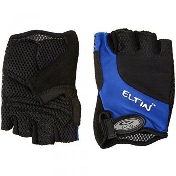 ELTIN Wind Guante, Hombre, Negro/Azul, L
