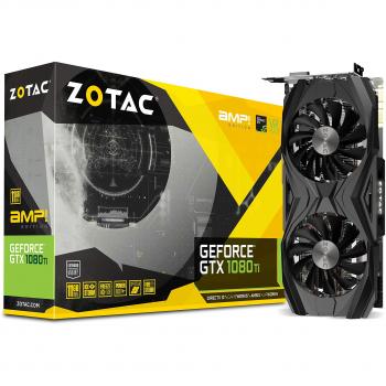 Zotac GeForce GTX 1080 Ti AMP Edition - 11GB GDDR5X, 352 bit, 11000 MHz Graphics Card