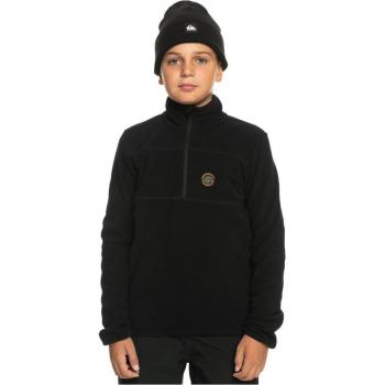 Forro polar Quiksilver Aker para niños, color True Black, tamaño XL