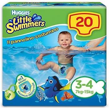 Huggies - Bañadores desechables, talla 3-4 , 20 unidades