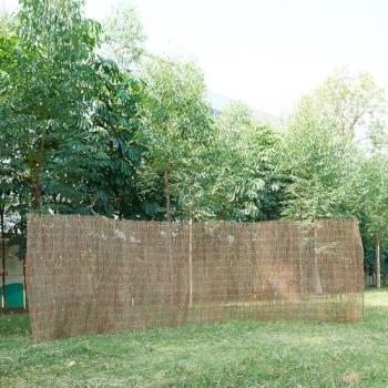 Valla de Brezo Brielle Ocultación Natural 500x200cm 0,9kg/m² - Pantalla de Privacidad y Protección contra Viento