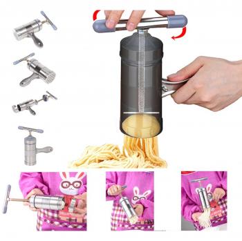 Acero Inoxidable Máquina para hacer pasta con 5 Plantilla