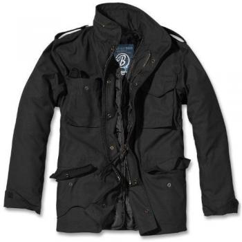 Brandit M-65 Classic Winter Jacket for Men - Black - Sizes S to 7XL