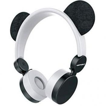 Auriculares para niños para Compartir música con un Volumen Limitado de 85dB (Panda)