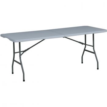 Mesa multiuso plegable de resina 180 x 70 x 74 cm