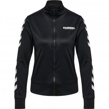 HUMMEL CHAQUETA LEGACY MUJER - Chaqueta de chándal, modelo Legacy Evy, fabricada en poliéster, diseño femenino, ideal para actividades deportivas y casuales