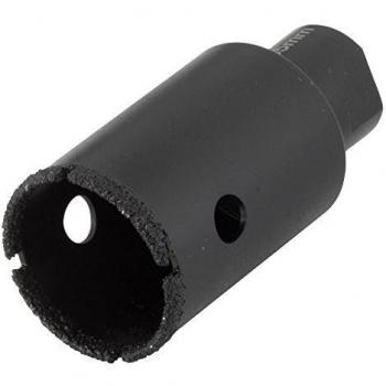 wolfcraft Broca de perforación con diamante Ceramic para amoladoras angulares, 5943000, Para la instalación de sujeciones de grifería y pasamuros para cables en azulejos y baldosas