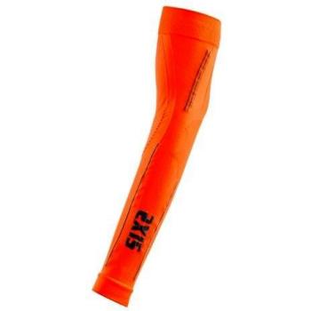 SIX2 - Manguitos Naranjas Fluorescentes, Talla S/M, Unisex para Adulto