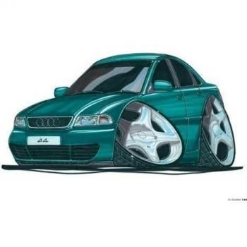 144 - AUDI A4 turquesa Koolart